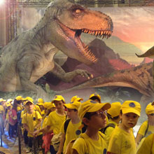 Dinosauri Mostra in Italia